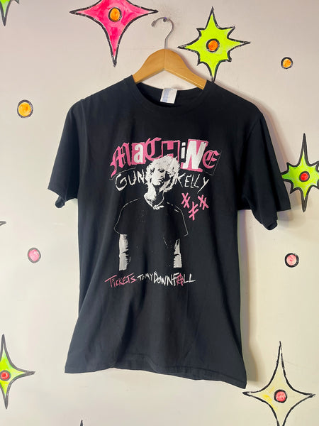 Black Machine Gun Kelly T-Shirt – Pop Punk Emo Grunge Band / Concert Tee (S)