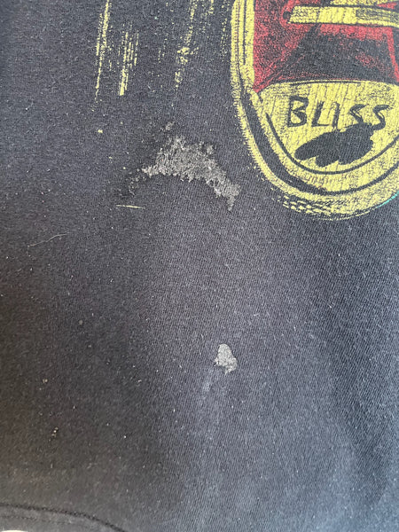 Vintage 90s Nirvana Kurt Cobain Grunge Band Tee | Y2K Black Concert T Shirt | XL