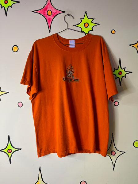 Vintage 90s Chopper Biker Motorcycle Chopper Grunge Skull Graphic Tee - XL