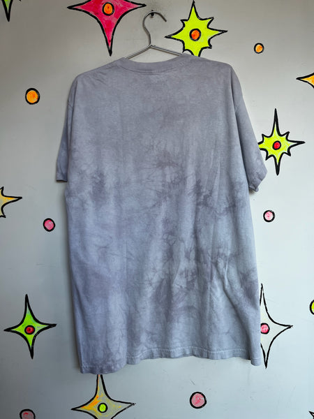 Vintage 90s Y2K Dalmatian Face Oversized Graphic Tee – The Mountain – L