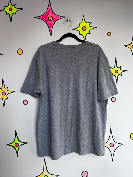 The Beatles Abbey Road Oversized Concert Tee Gray Band T Shirt Boho Grunge 2XL