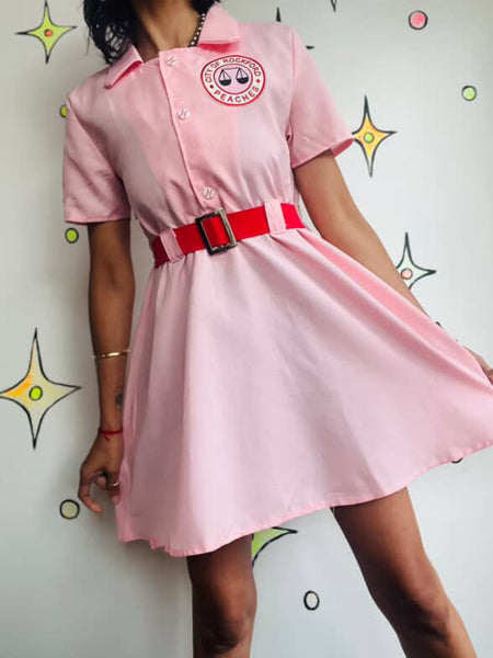 Vintage 1940s Style A League of Their Own Costume Dress - Baseball Uniform - S