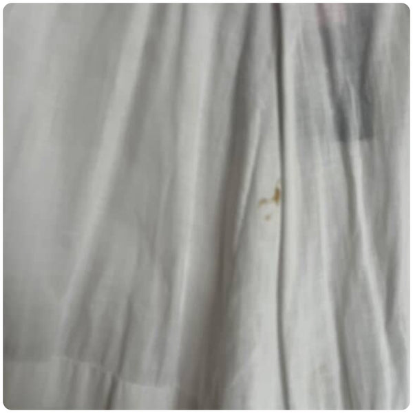 Antique 1910s White Cotton Edwardian Rococo Coquette Petticoat Slip Lawn Skirt