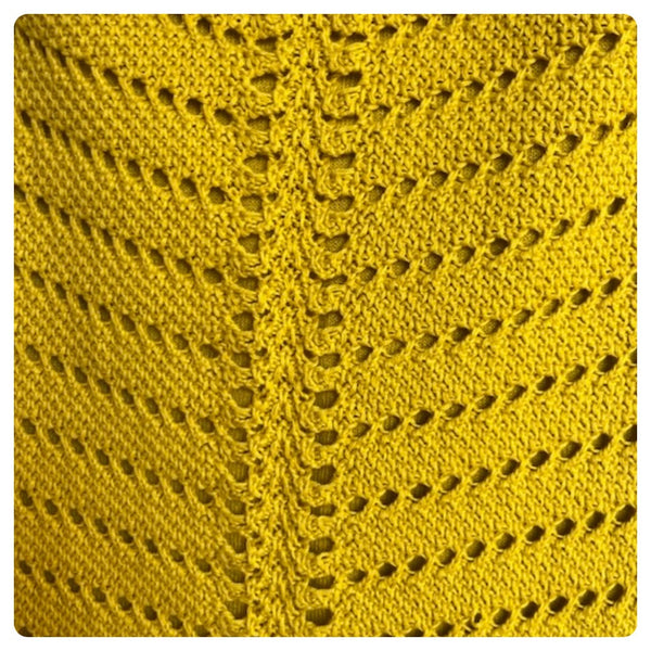 Retro 90s does 60s 70s | Lime MOD GoGo Crochet Knit Mini dress | Small