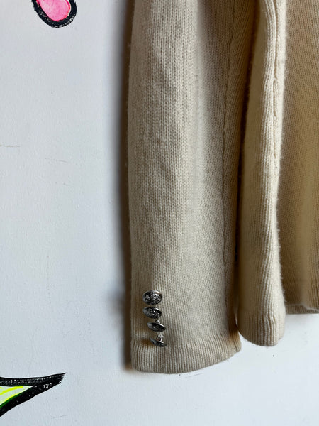 Vintage Lauren by RL Wool Cashmere Sweater - Cozy Classic Preppy Glam - Small