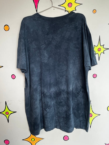 Mountain Dragon T-Shirt Dress Fantasy Graphic Tee Oversized Dragon Nightgown