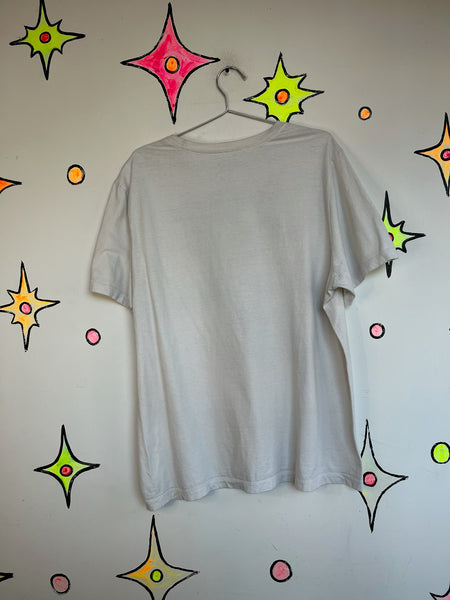 Iconic 90s Nike Just Do It Vintage Tee | White Streetwear Unisex T Shirt | Size XL