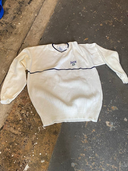 Irish Cream Sweater | Cozy Neutral Knit Large