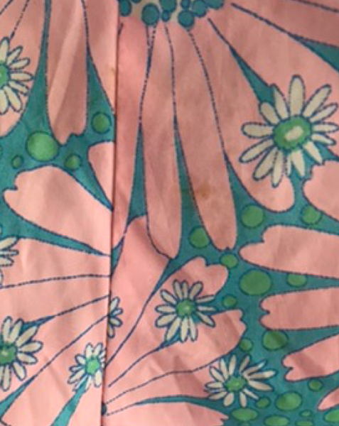 Vintage 50s 60s | Flower Power Swimsuit Bathing Suit Romper Playsuit |