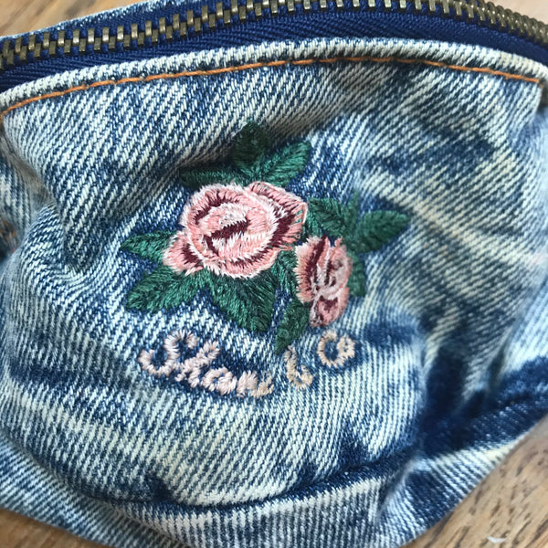 Vintage 1980s | Denim Fanny Pack