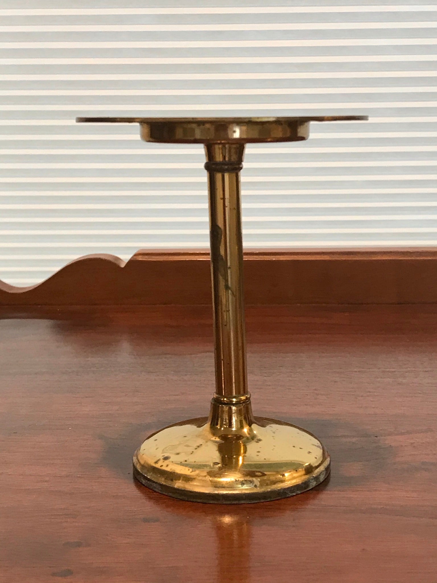 Vintage | Brass Toothbrush and Soap Dish Holder