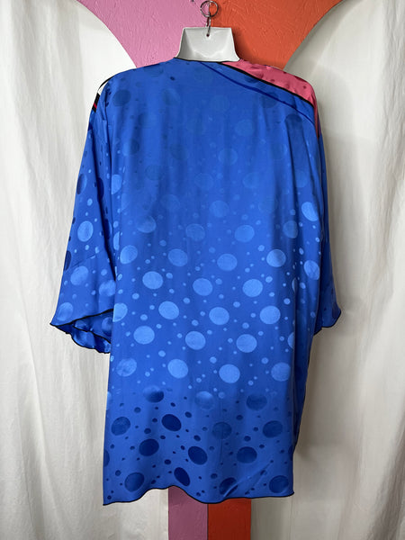 Vintage Silk Kimono | Yolanda Lorente Lord & Taylor Fantasia Hand Painted | M