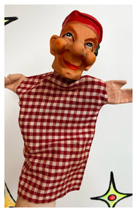 Vintage 60s | German Mr Rogers Creepy Cute Puppets