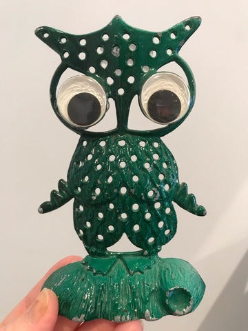 Owl Googly Eye Earring Tree