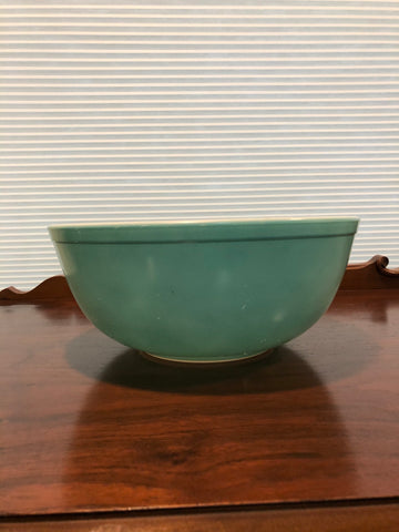 Big blue Pyrex bowl