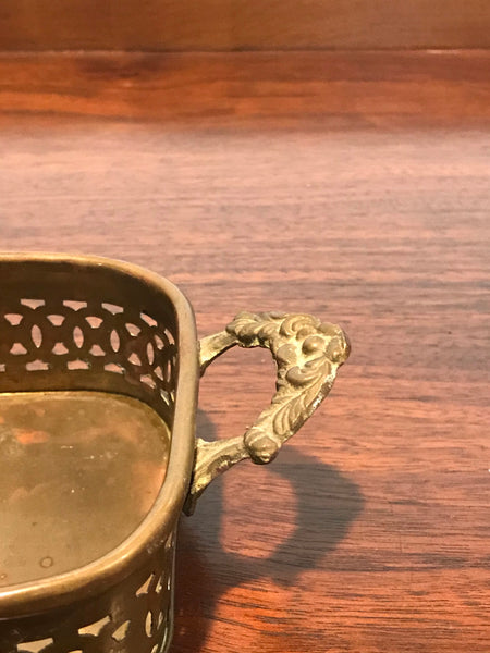 Vintage | Brass Soap Dish