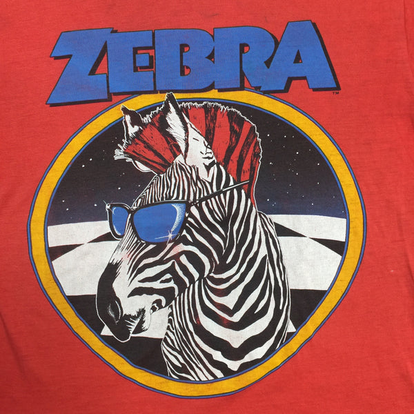 Vintage | ZEBRA Band No Tellin' Lies 84/85 Tour Original Concert T Shirt | L