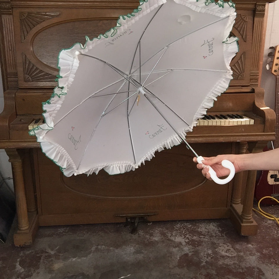 Vintage “Fern” Parisole Fancy Umbrella - AS IS