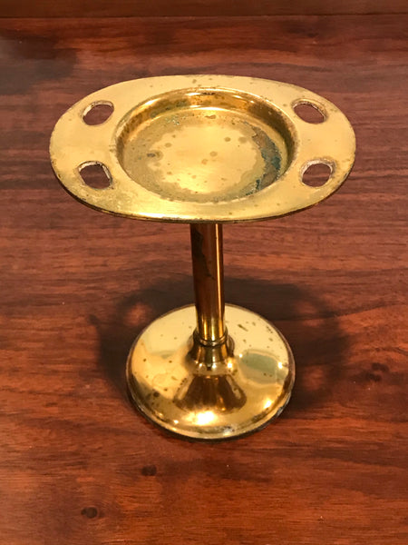 Vintage | Brass Toothbrush and Soap Dish Holder
