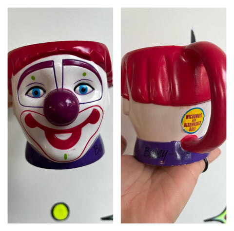 Vintage | Clown Mug | Ringling Bros Barnum and Bailey Circus Souvenir