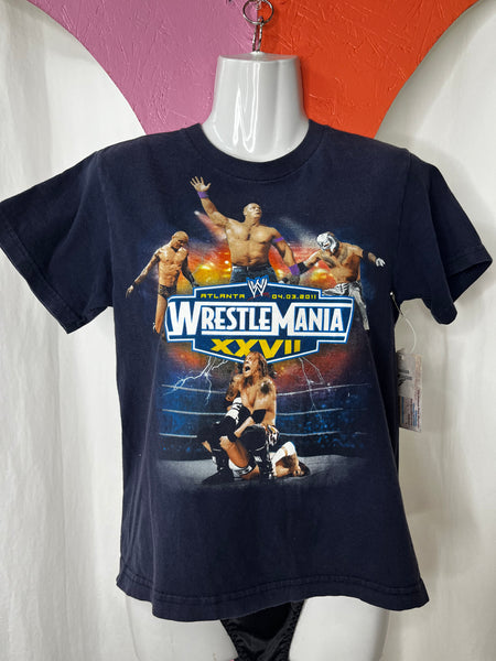 Wrestle Mania Baby Tee | T Shirt | Size XS