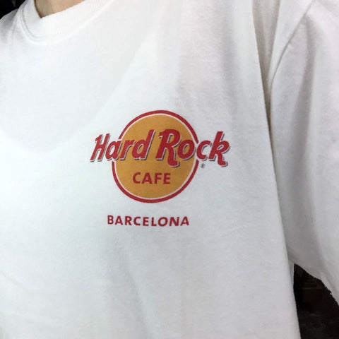 Vintage 90s | Hard Rock Cafe Barcelona T Shirt | Size S