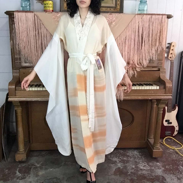 Vintage Silk Japanese Wedding Kimono