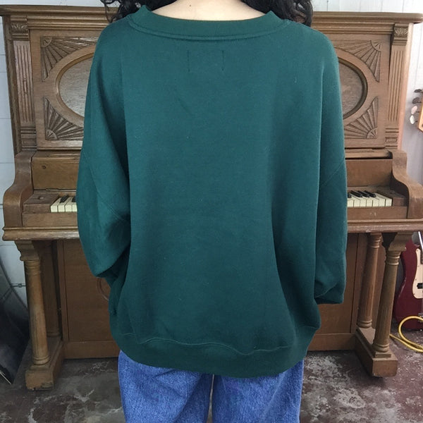 Vintage 90s | Express Oversized Pullover Cozy Sweatshirt | M