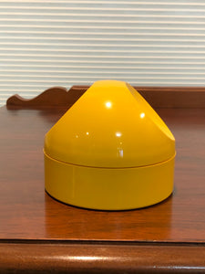 Vintage 70s | MOD Space Age Makio Hasuike Italy AVON Trinket Makeup Box Catchall