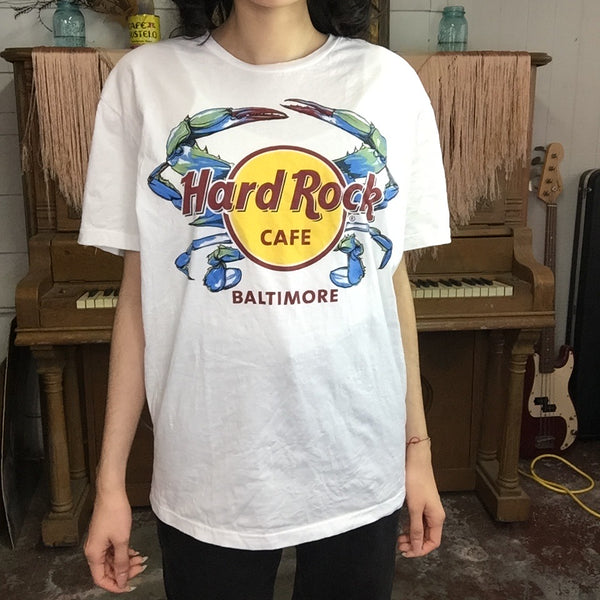 Vintage 90s | Hard Rock Cafe Baltimore T Shirt | Size L