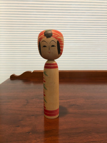 Kokeshi Wooden Doll - 7 inch