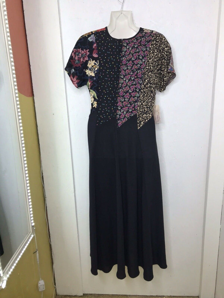 Vtg Vintage 90s Grunge Patchwork Floral Midi Boho Hippie Dress Size Sm Fashion Time Machine Vtg Vintage 90s Grunge Patchwork Floral Midi Boho Hippie Dress Size Sm Fashion Time Machine