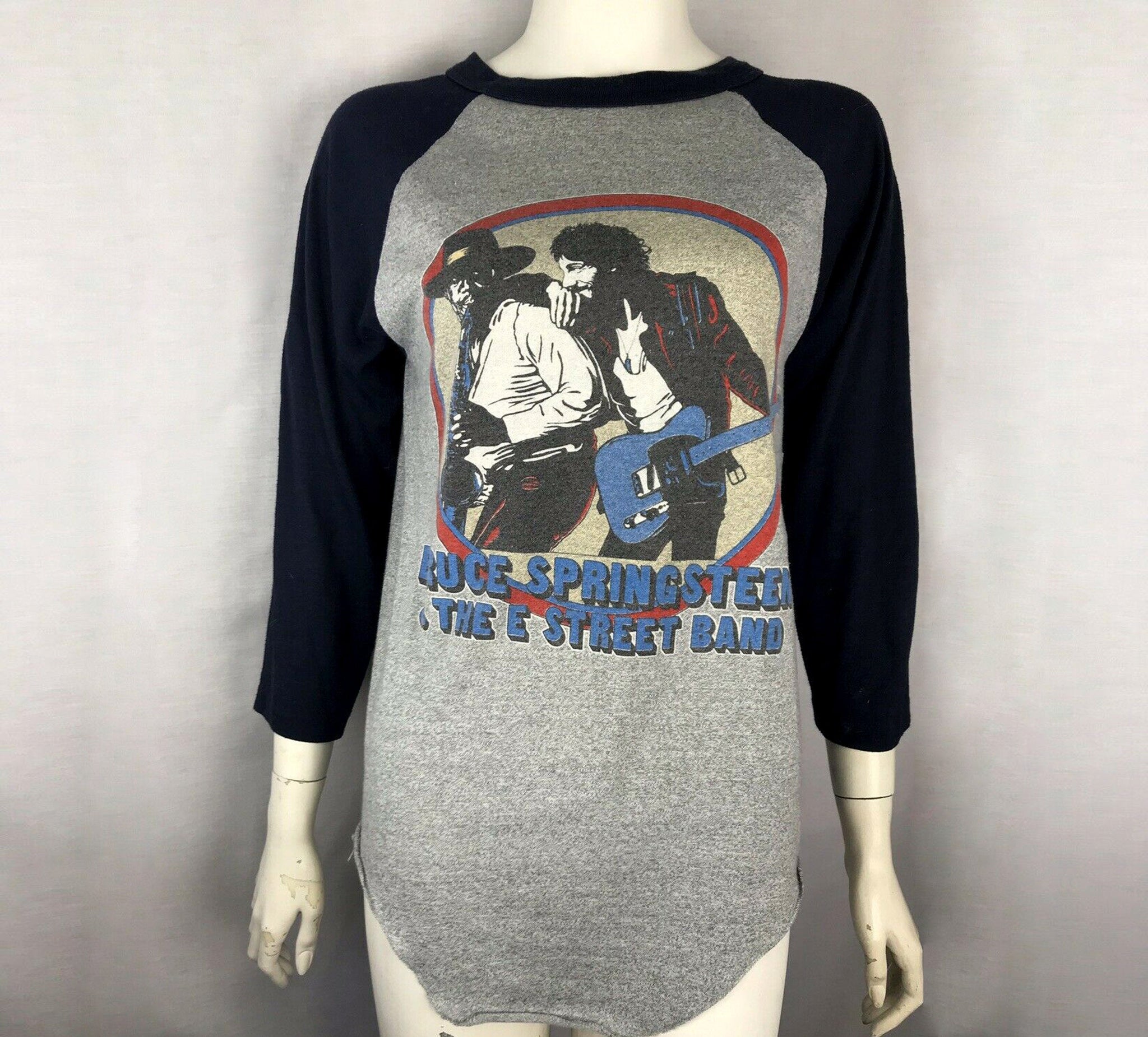 Vintage 80s 1981 Bruce Springsteen E Street Band Concert Tour Rock T Shirt Tee S