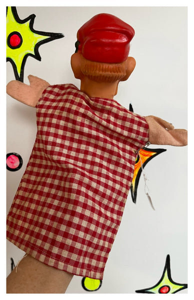 Vintage 60s | German Mr Rogers Creepy Cute Puppets