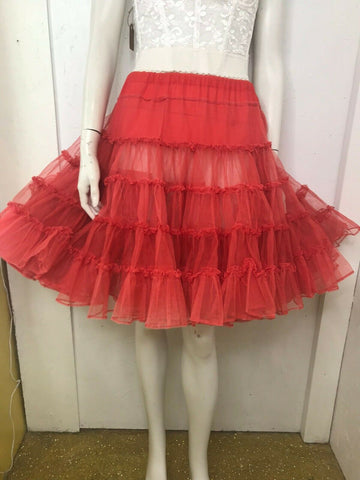 Vintage Square Dancing Extra Full Swing Skirt Pin Up Crinoline TuTu Petticoat
