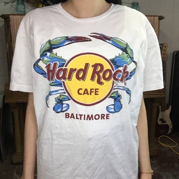 Vintage 90s | Hard Rock Cafe Baltimore T Shirt | Size L