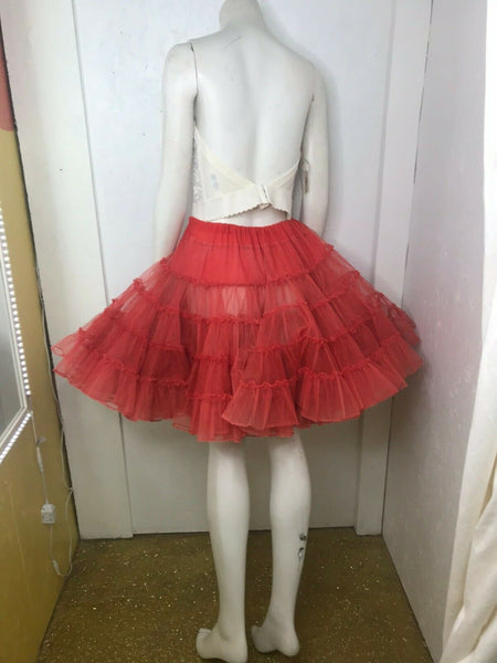 Vintage Square Dancing Extra Full Swing Skirt Pin Up Crinoline TuTu Petticoat