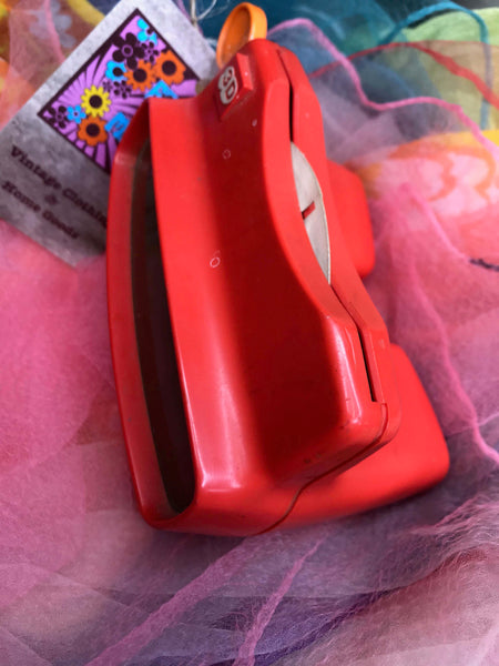 Vintage 80s 1980s | View Master 3D Toy in Red Toys Game Viewer Slides
