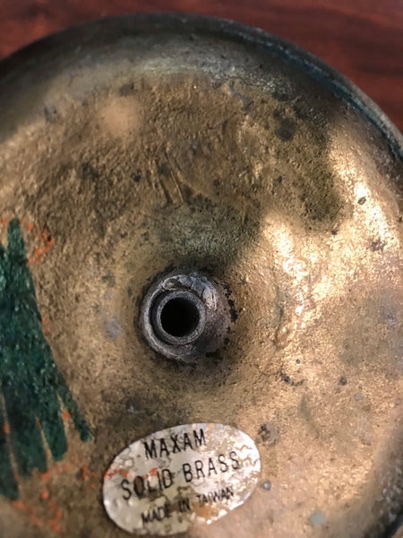 Vintage | Brass Toothbrush and Soap Dish Holder