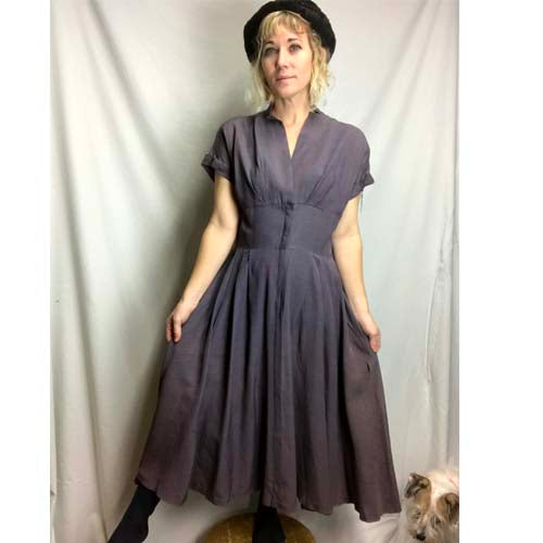 Vintage 1940s 1950s Swing Dress Late 40's early 50s Pinup Rockabilly S Fashion Time Machine Vintage 1940s 1950s Swing Dress Late 40's early 50s Pinup Rockabilly S Fashion Time Machine